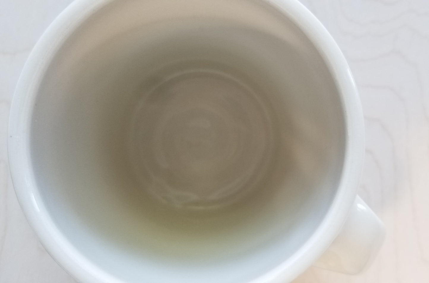 Porcelain Black Printed Leaf Mugs