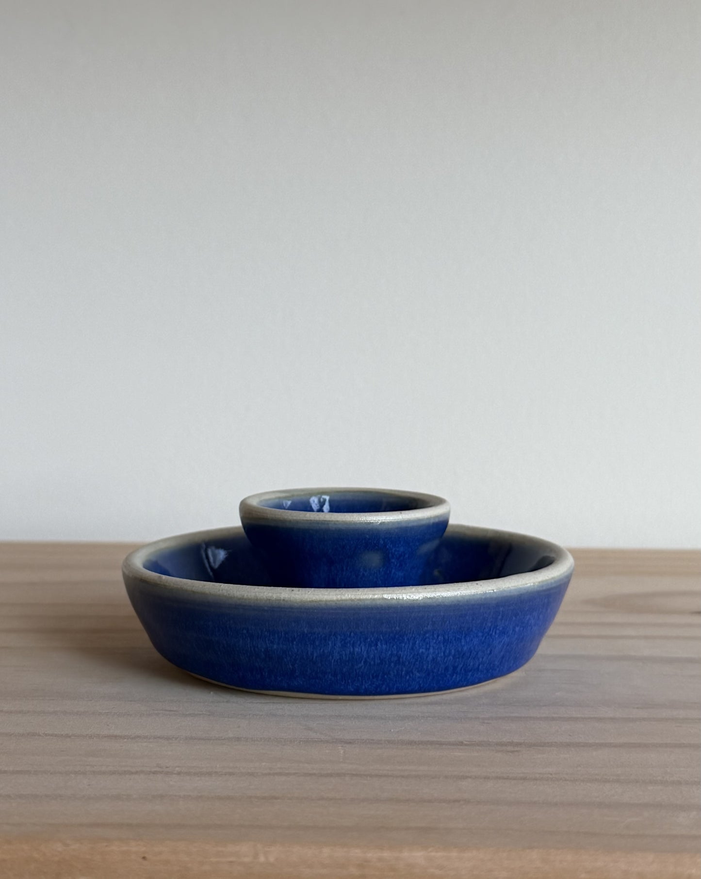 Candle Holder in Cobalt