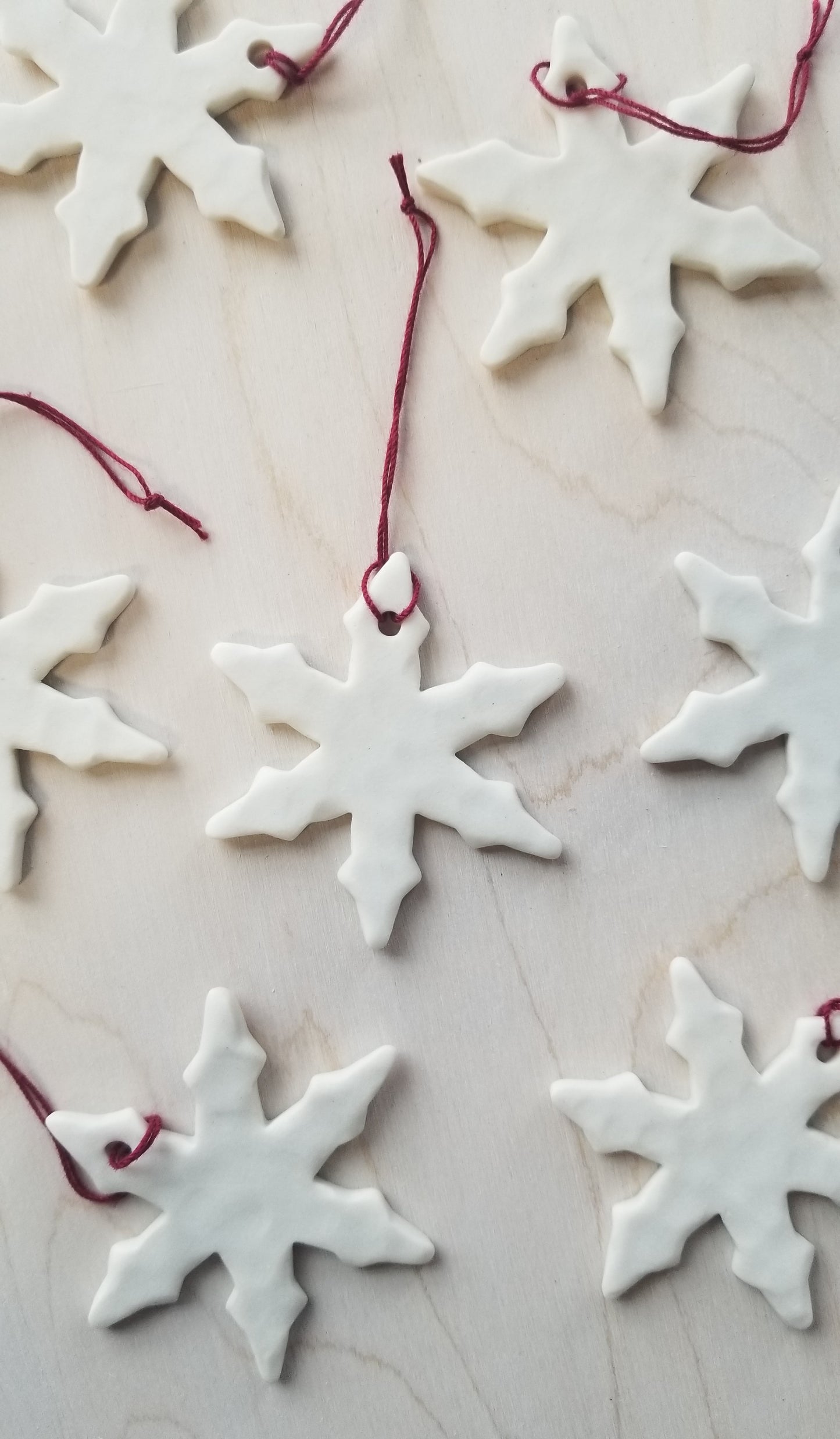 Pinched Snowflake Ornament