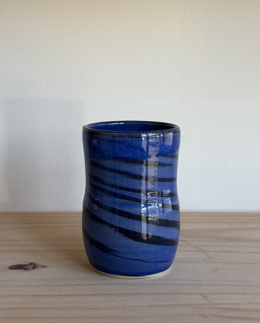 Blue Marbled Tumbler