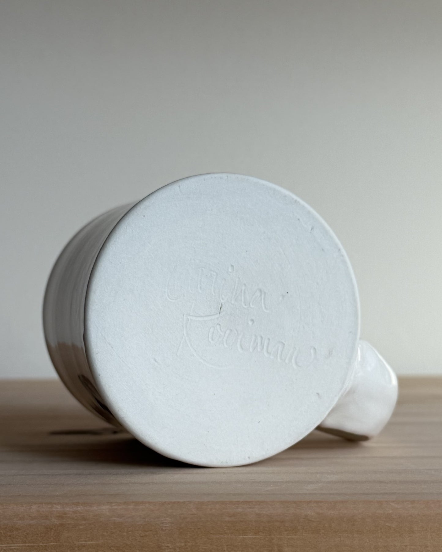 Leaf Print Small Mug