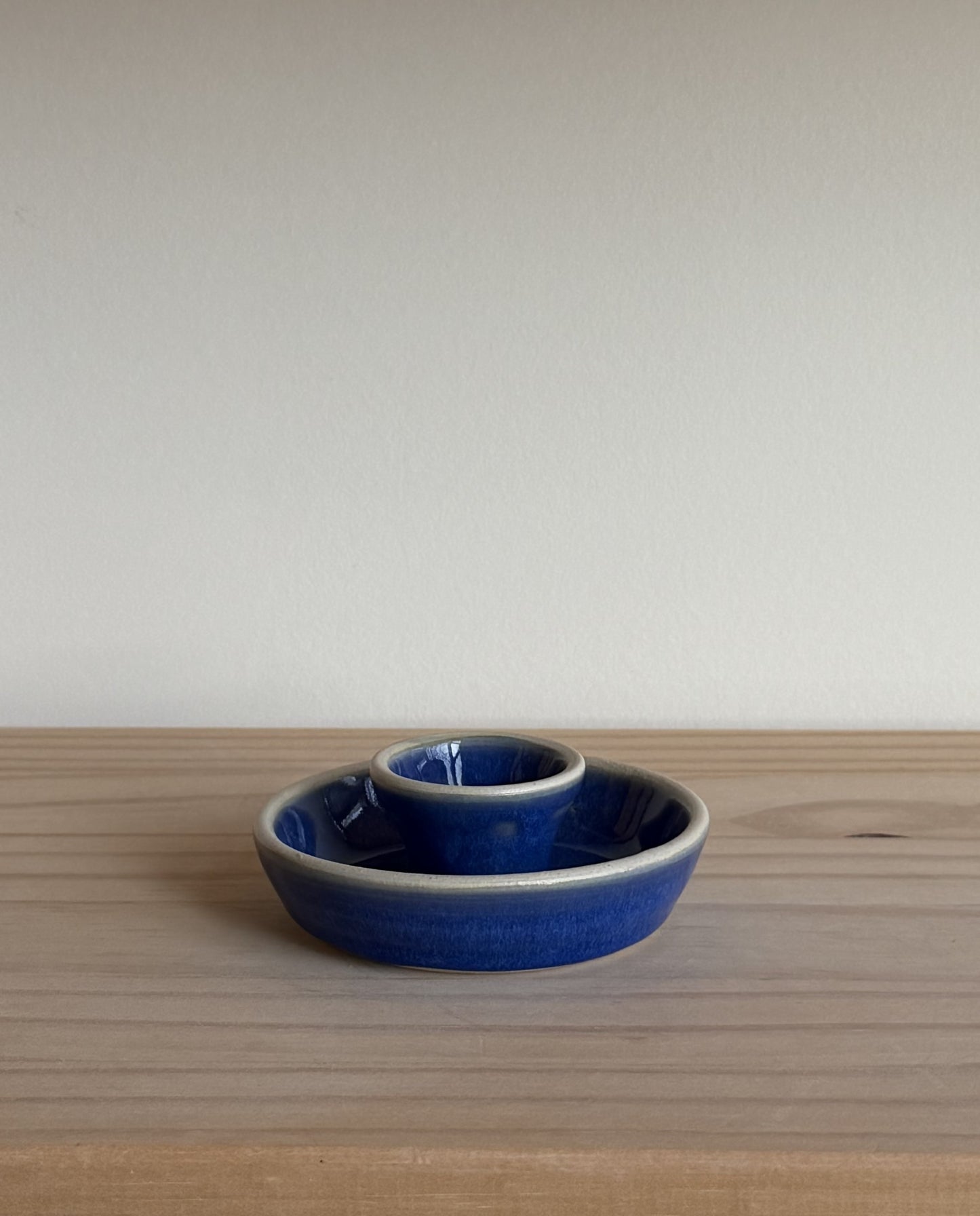 Candle Holder in Cobalt