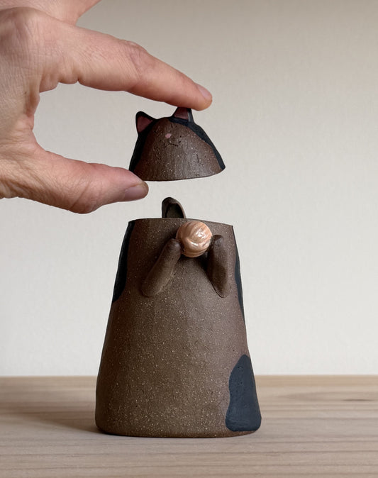 Skinny Kitty Critter Jar