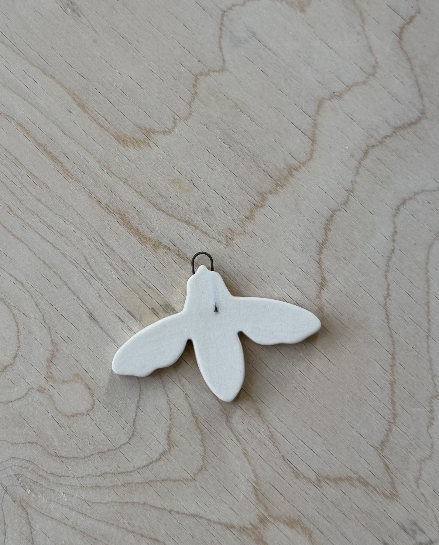 Porcelain Bee Ornament
