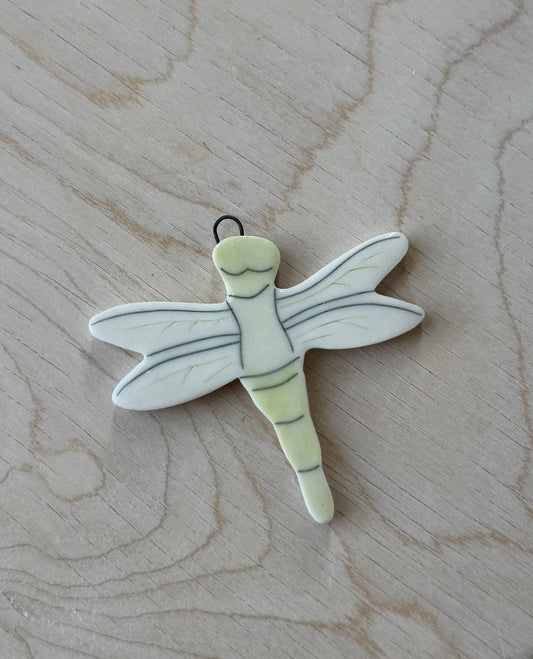 Porcelain Dragon Fly Ornament
