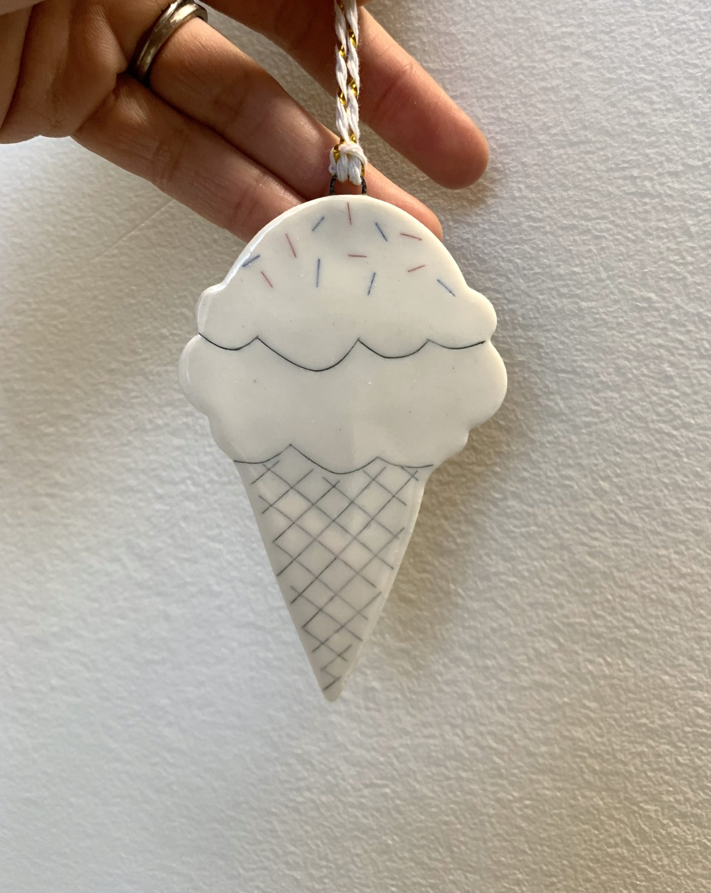 Ice Cream Ornament