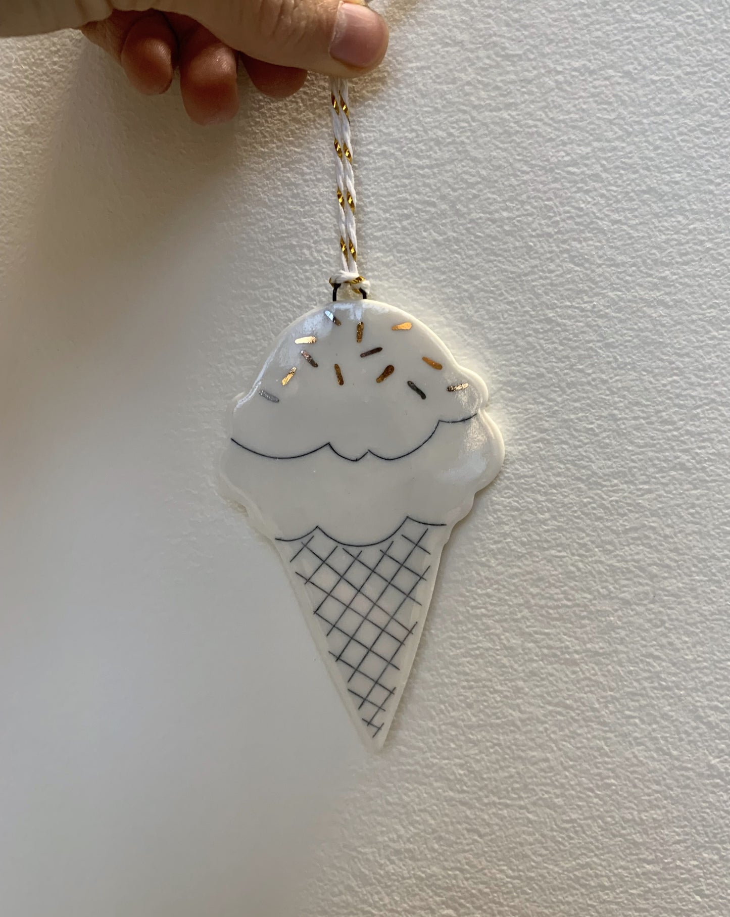 Ice Cream Ornament