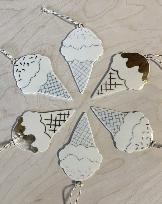 Ice Cream Ornament