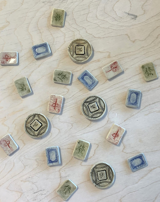 Mah Jong Magnet Set
