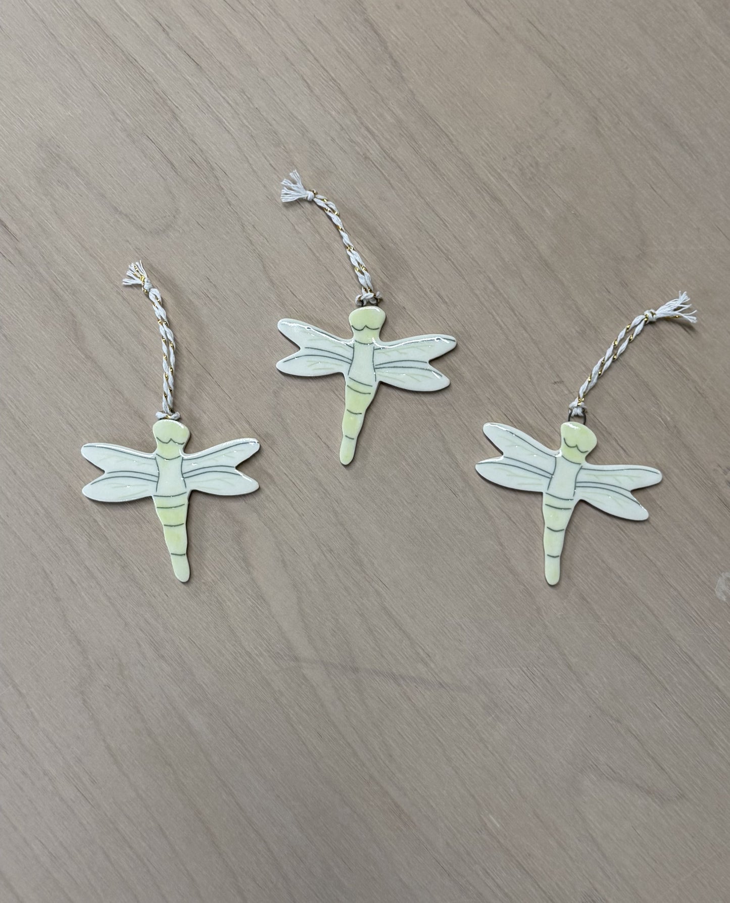 Green Dragon Fly Ornament