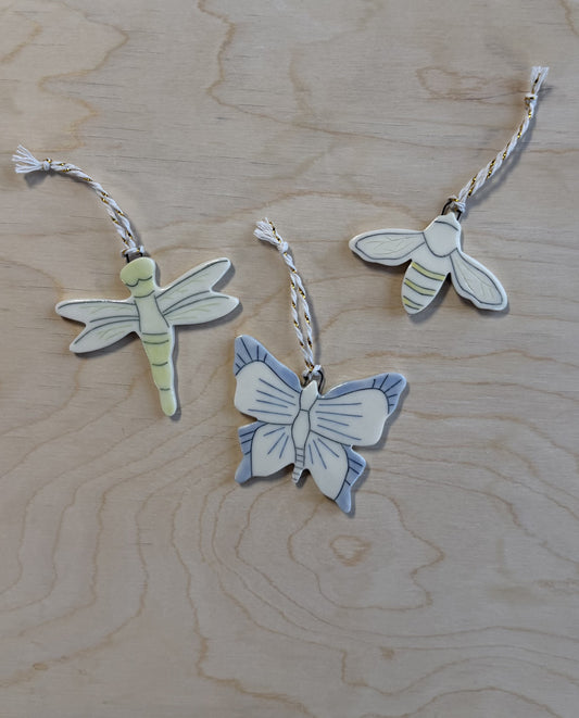 Yellow Honey Bee Ornament